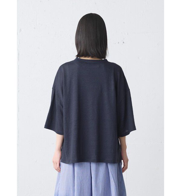 MidiUmi「MidiUmi リネンワイドプルオーバー」|Tシャツ・カットソー|