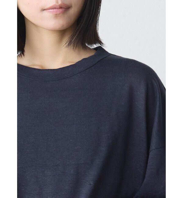 MidiUmi「MidiUmi リネンワイドプルオーバー」|Tシャツ・カットソー|