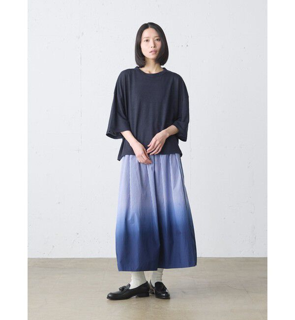 MidiUmi「MidiUmi リネンワイドプルオーバー」|Tシャツ・カットソー|