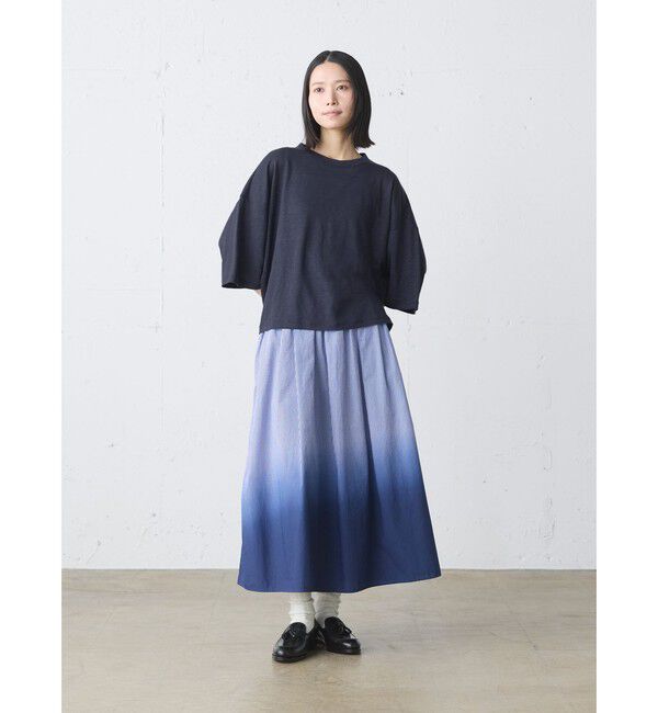 MidiUmi「MidiUmi リネンワイドプルオーバー」|Tシャツ・カットソー|