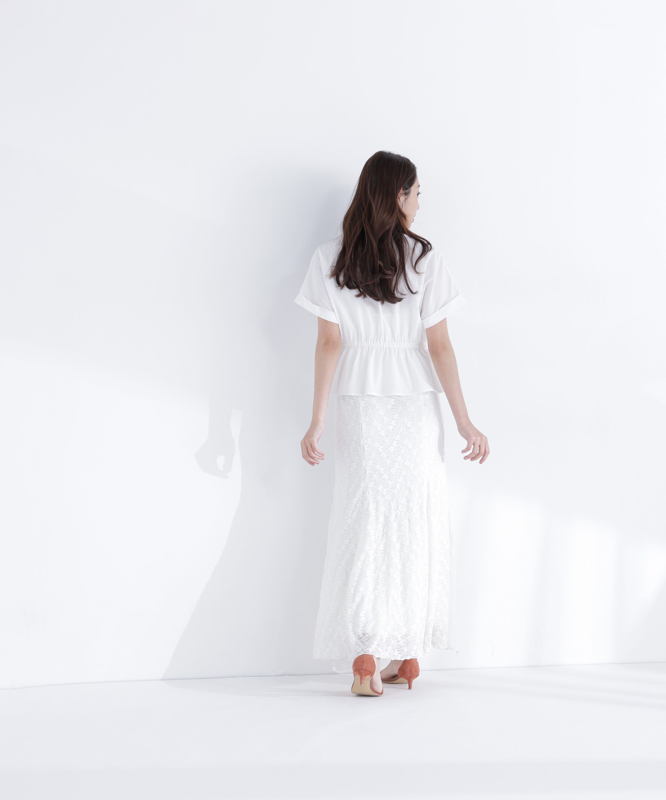  「きゅっとふわっと。全部盛りブラウス」|シャツ・ブラウス|