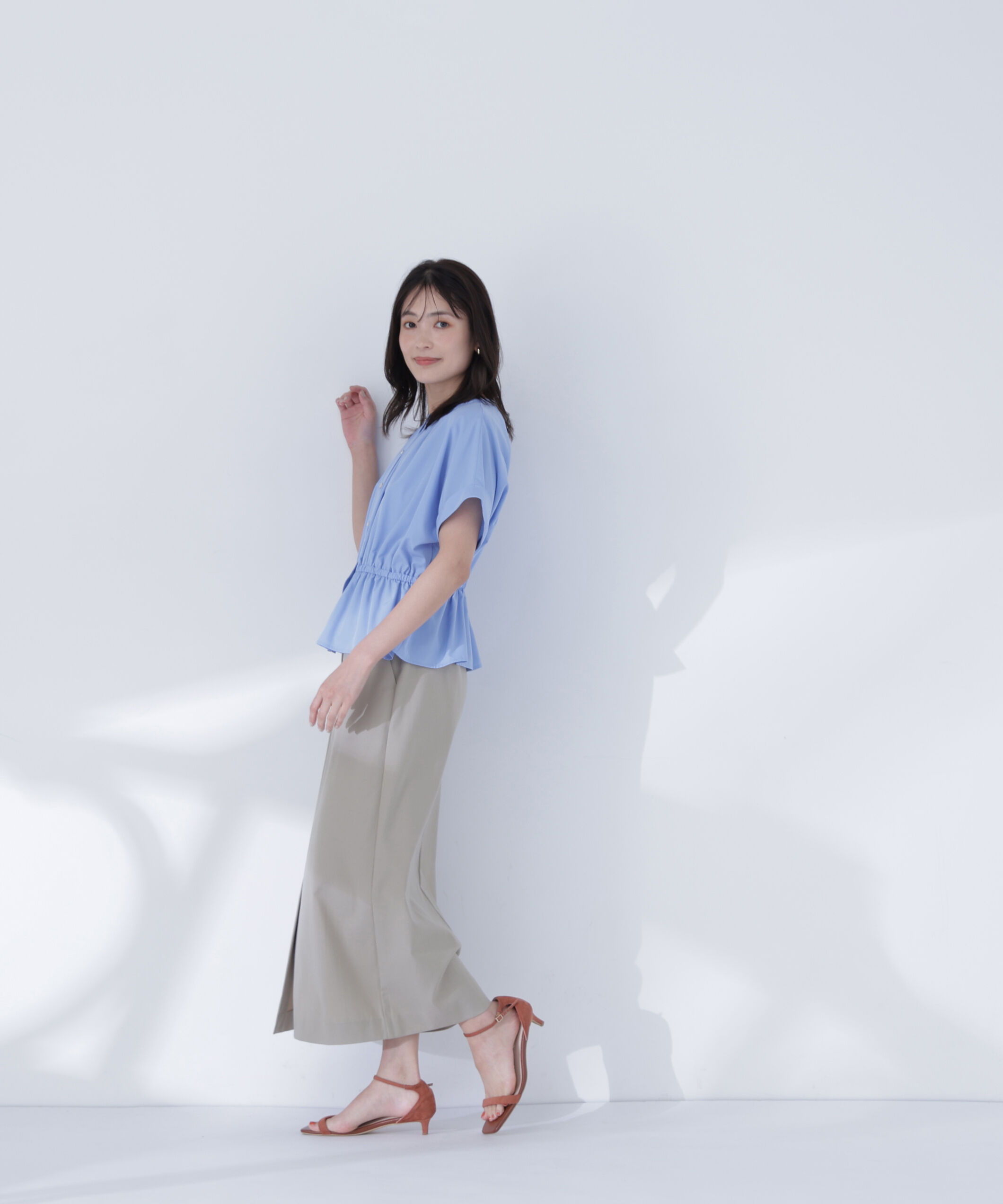  「きゅっとふわっと。全部盛りブラウス」|シャツ・ブラウス|
