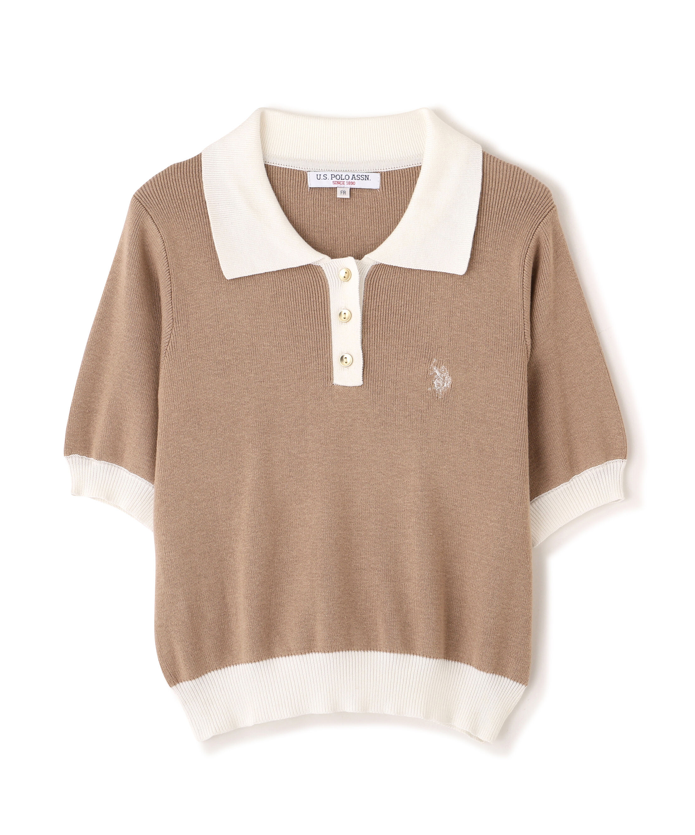  「U.S. POLO ASSN./ユーエスポロアッスン別注／金釦ポロニット」|ニット・セーター|