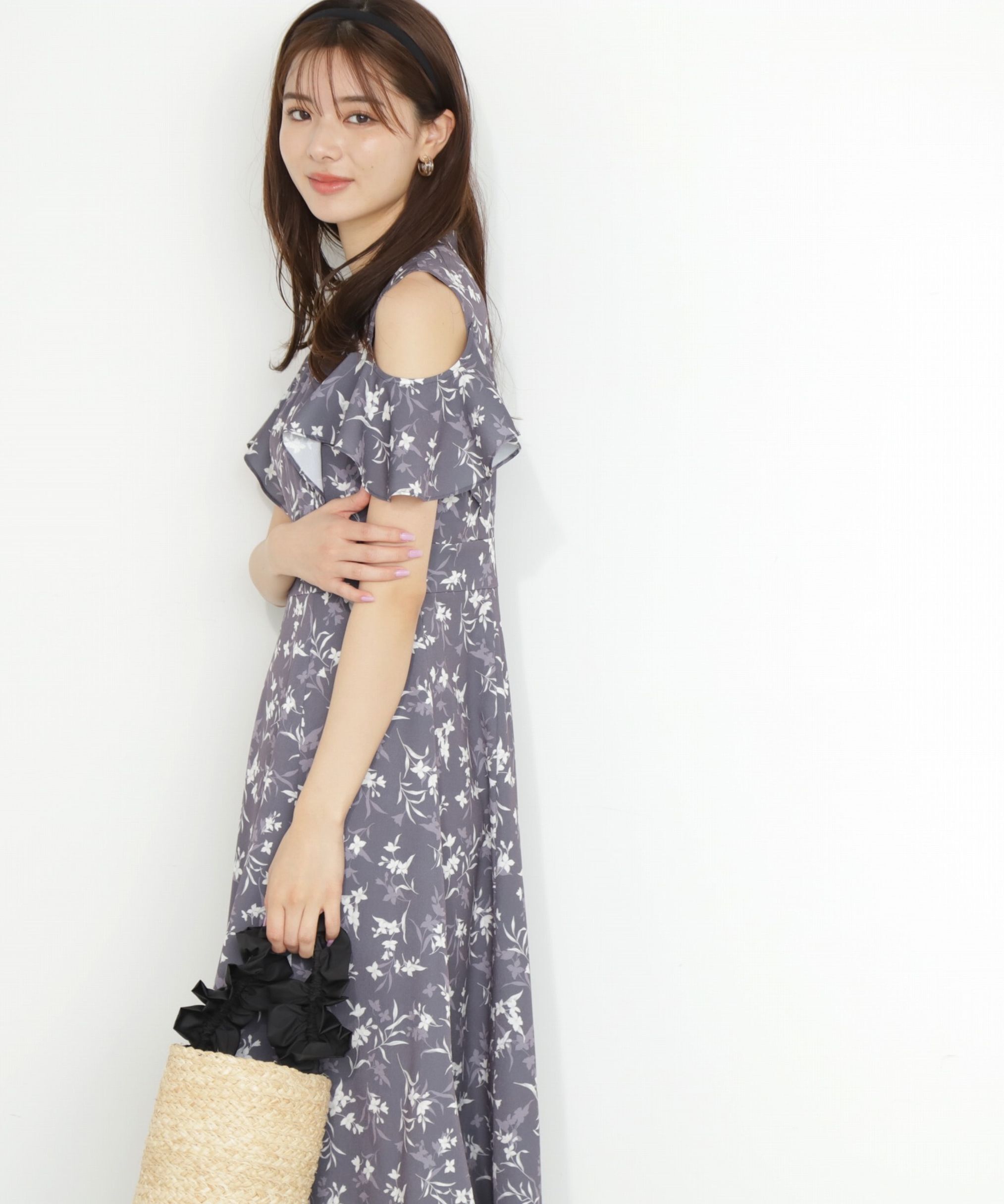 PROPORTION BODY DRESSING「フローラルプリントワンピース」|ワンピース|