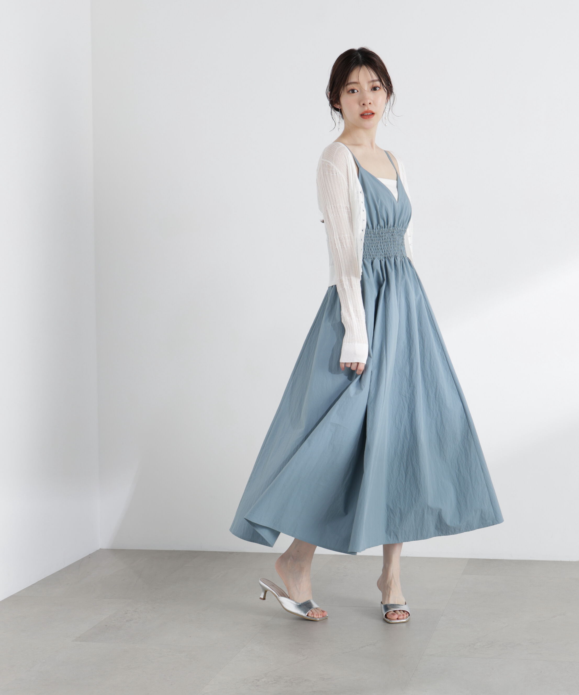 PROPORTION BODY DRESSING「ボリュームキャミジャンスカ」|ワンピース|