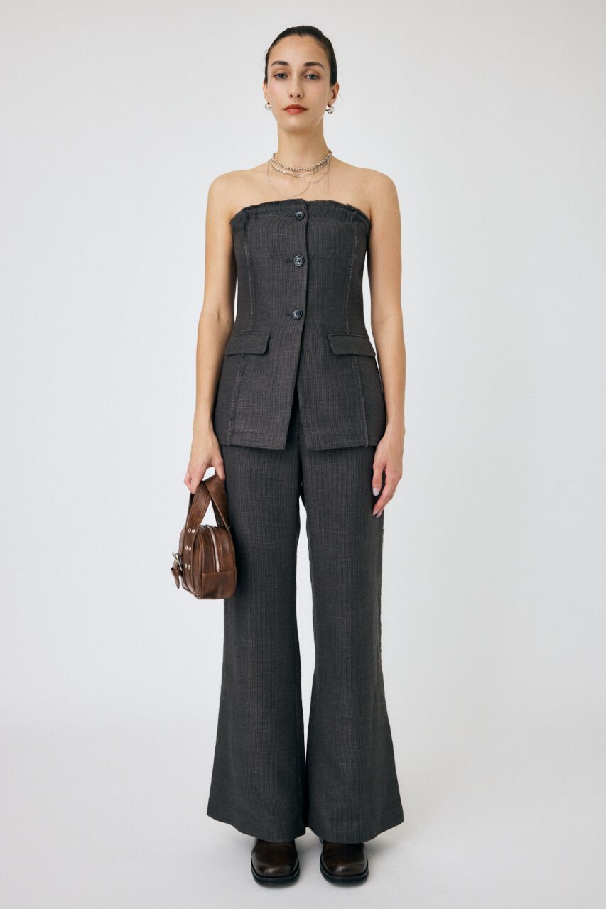 MOUSSY「TAILORED BARE TOP オールインワン」|その他|