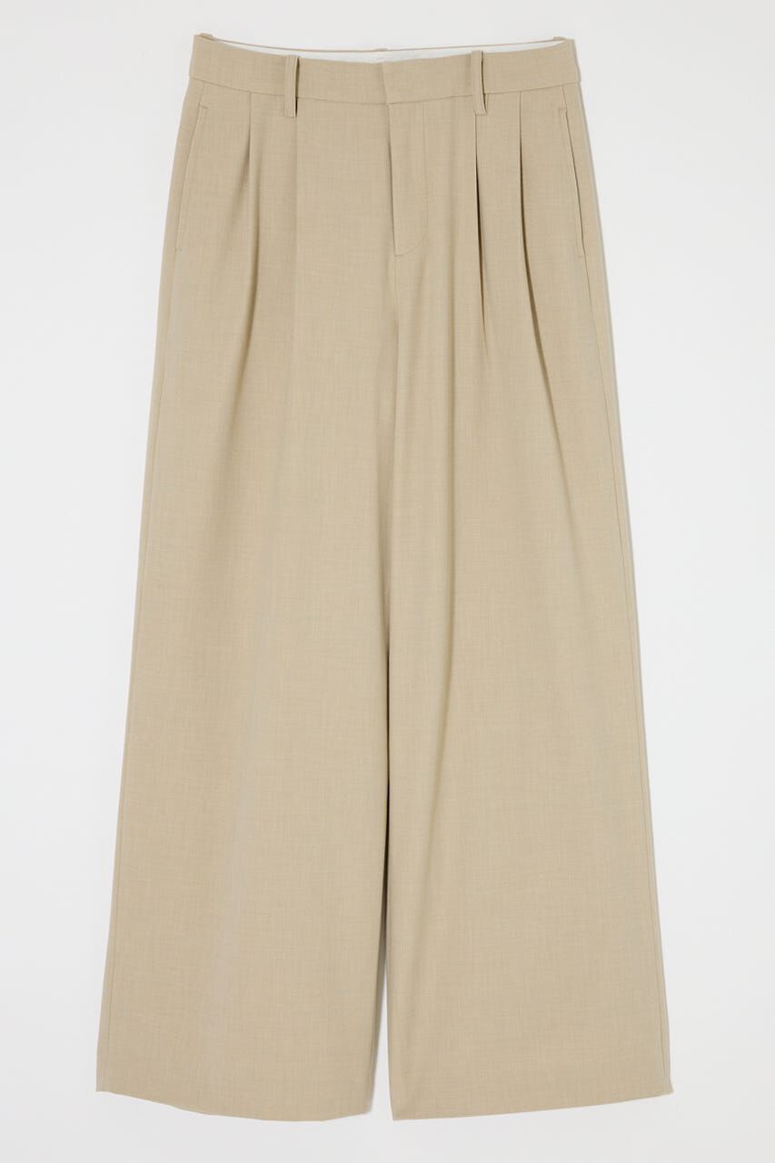 MOUSSY「TUCK WIDE トラウザーズ」|その他|