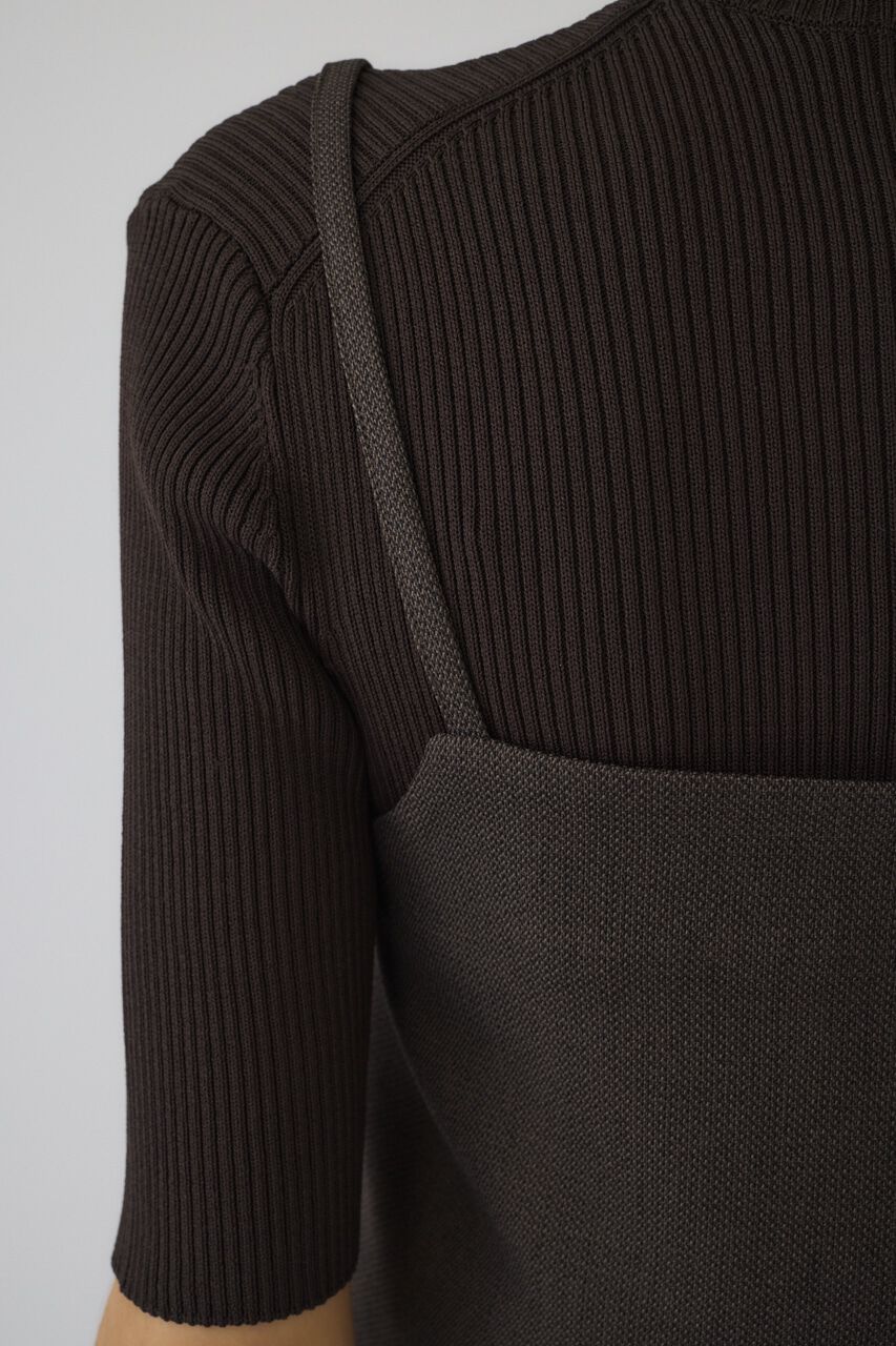 RIM.ARK 「Tweed cami tops」|キャミソール|