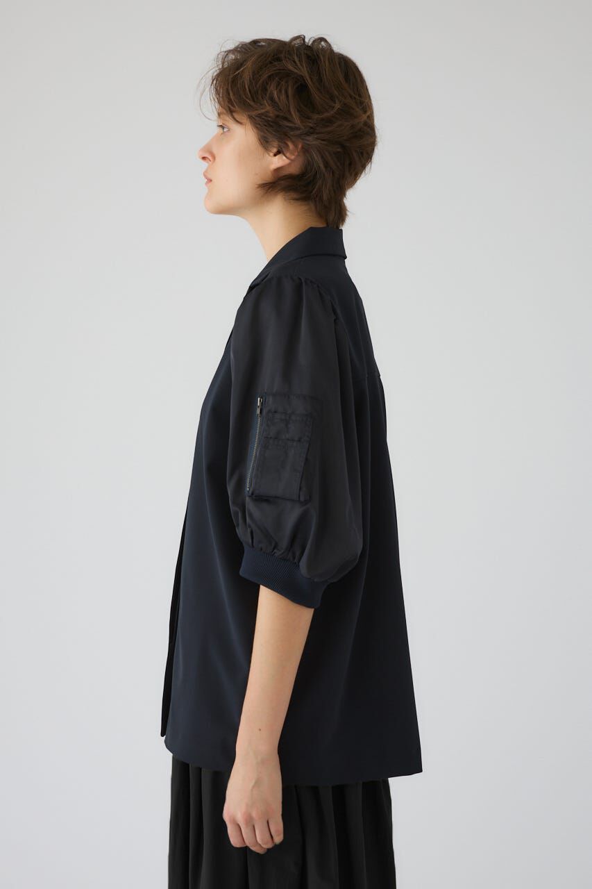 RIM.ARK 「MA-1 sleeve SH」|シャツ・ブラウス|