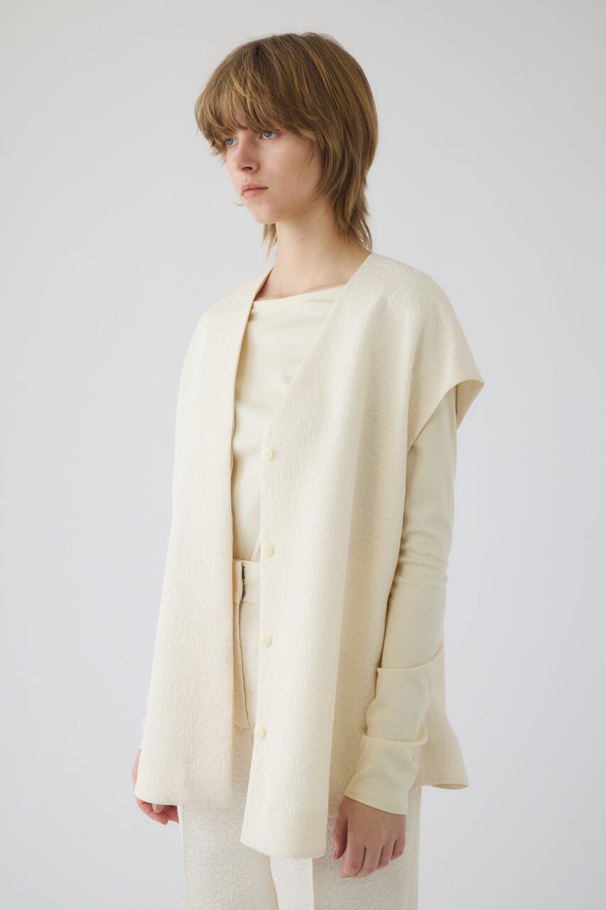 RIM.ARK 「Glossy JQ shape vest」|ダウンベスト・ベスト|