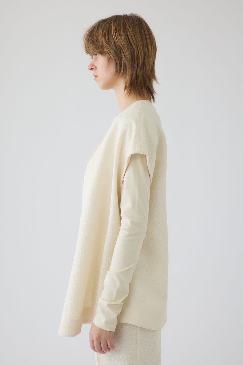 RIM.ARK 「Glossy JQ shape vest」|ダウンベスト・ベスト|