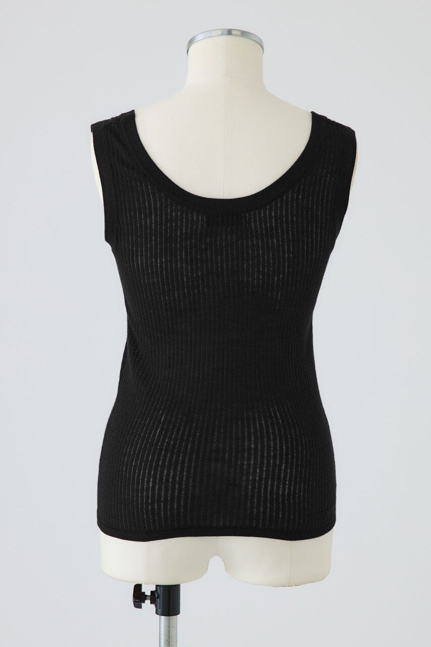 RIM.ARK 「Needle knit tank top」|タンクトップ|