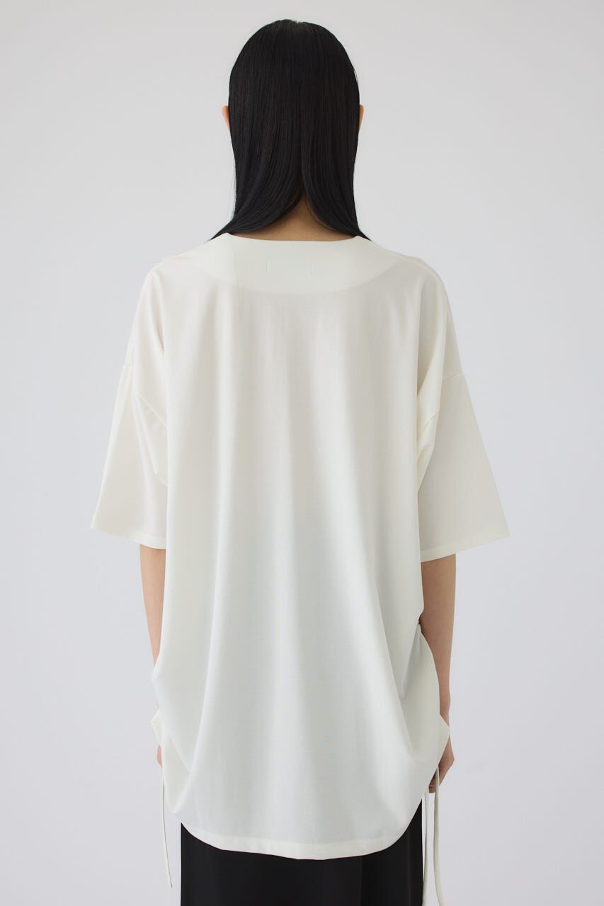 RIM.ARK 「Side drawstring big T-shirts」|Tシャツ・カットソー|