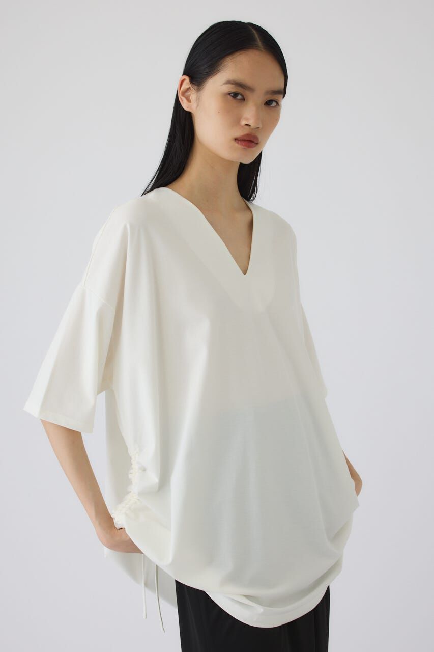 RIM.ARK 「Side drawstring big T-shirts」|Tシャツ・カットソー|