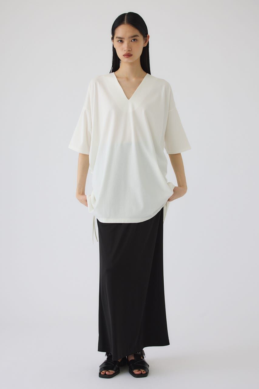 RIM.ARK 「Side drawstring big T-shirts」|Tシャツ・カットソー|