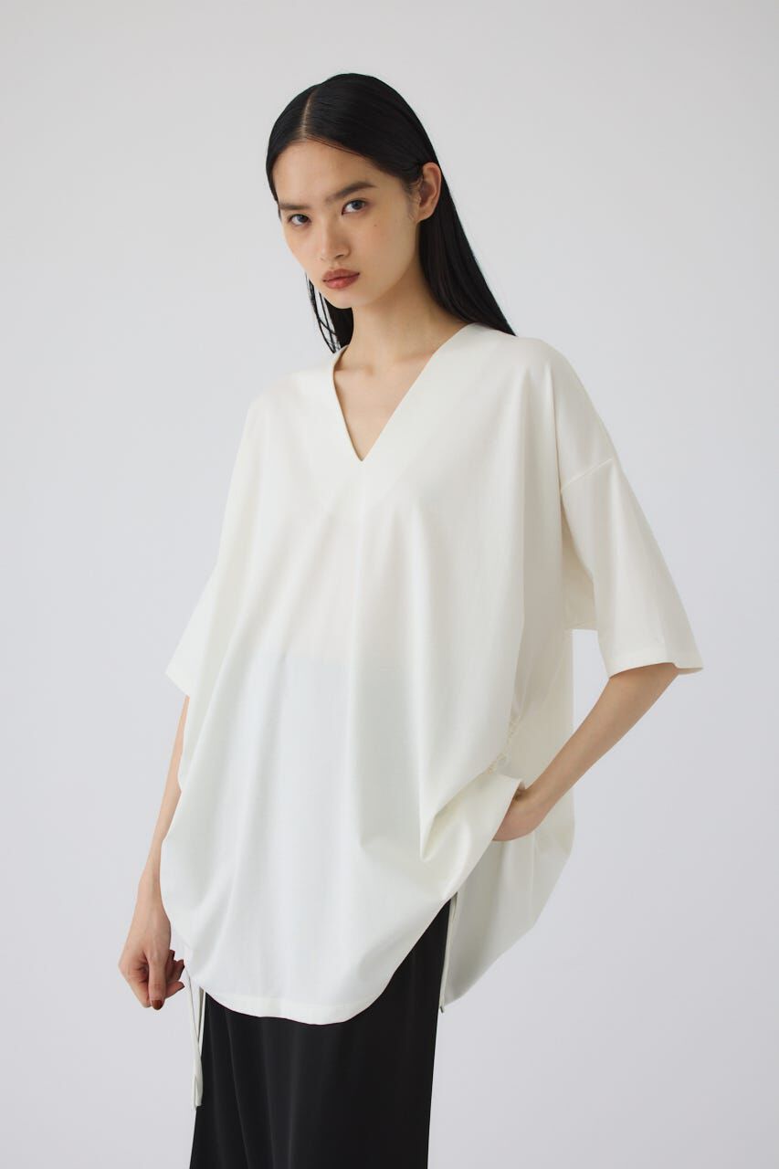 RIM.ARK 「Side drawstring big T-shirts」|Tシャツ・カットソー|