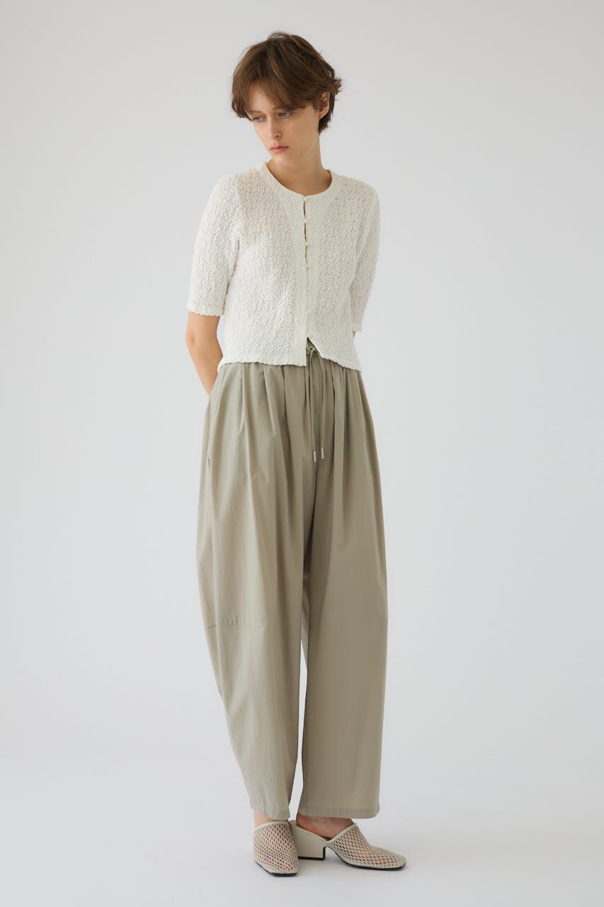 RIM.ARK 「Shirring lace compact tops」|Tシャツ・カットソー|
