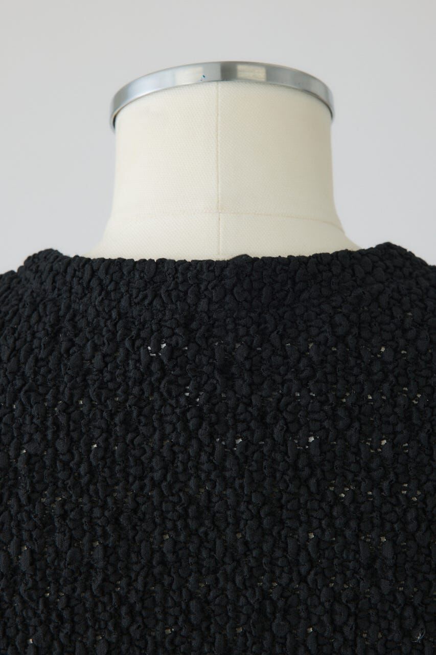RIM.ARK 「Shirring lace compact tops」|Tシャツ・カットソー|