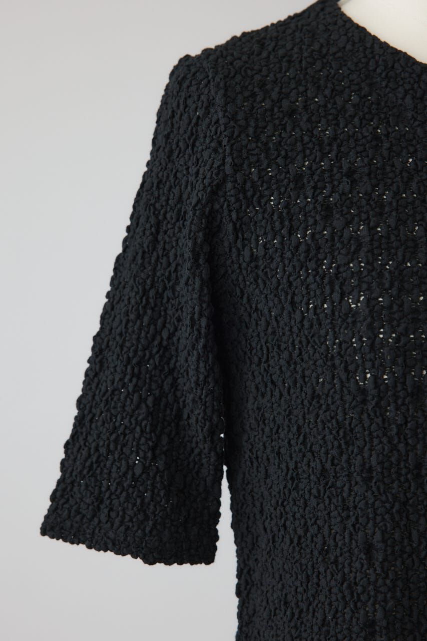 RIM.ARK 「Shirring lace compact tops」|Tシャツ・カットソー|
