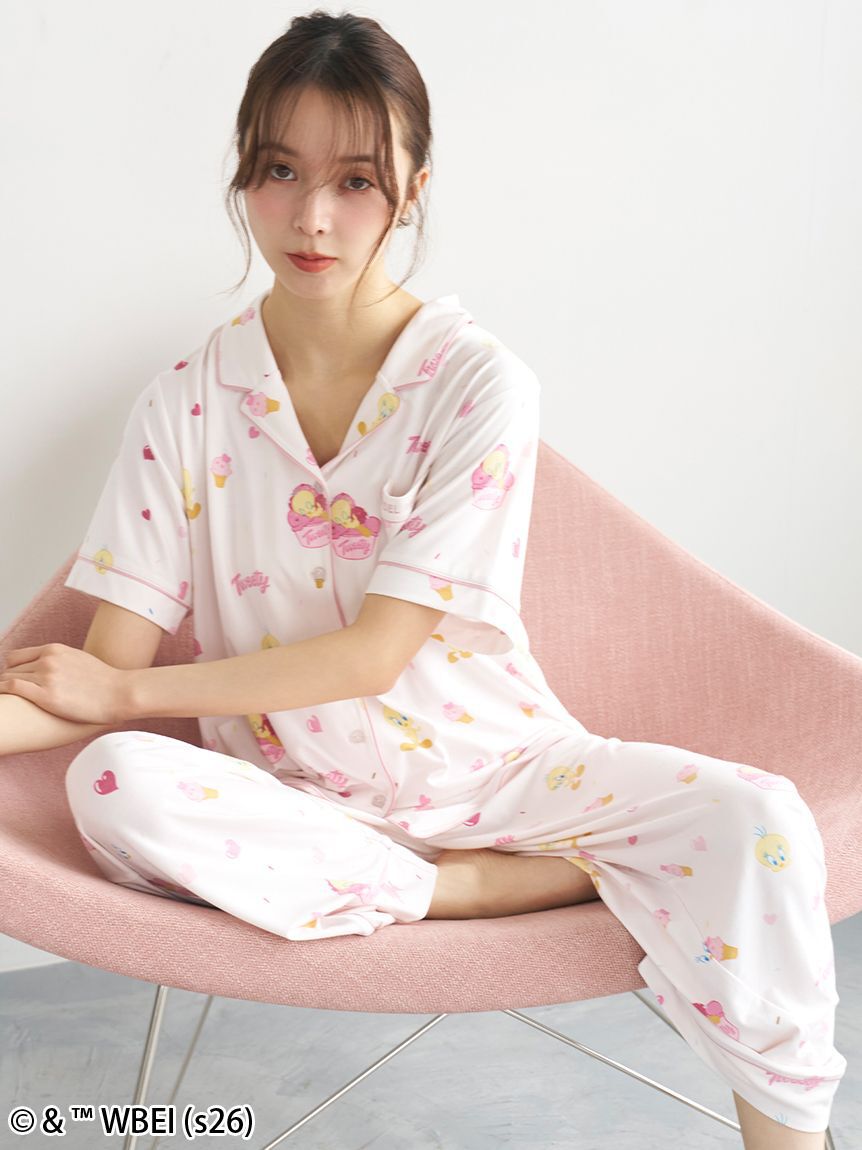 SNIDEL HOME「【Tweety】カットロングパンツ」|ルームウェア|