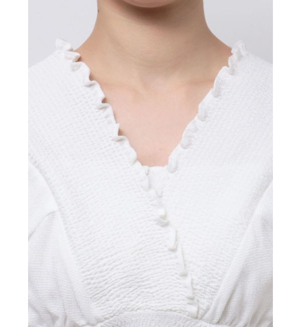 EMODA「SHIRRING MINI TOP」|Tシャツ・カットソー|