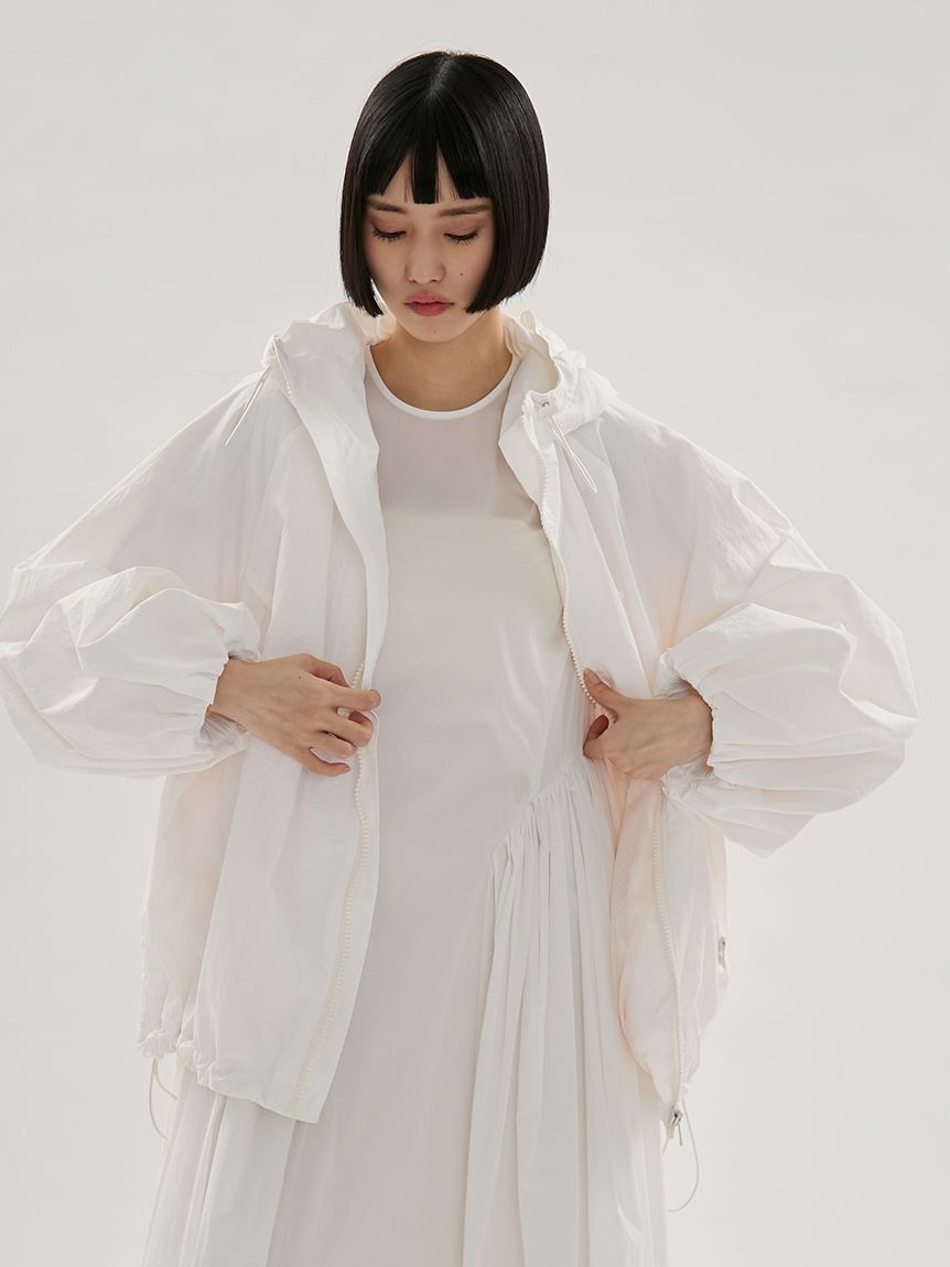 emmi atelier「ビッグフォルムフーディーブルゾン」|ブルゾン・スタジャン|