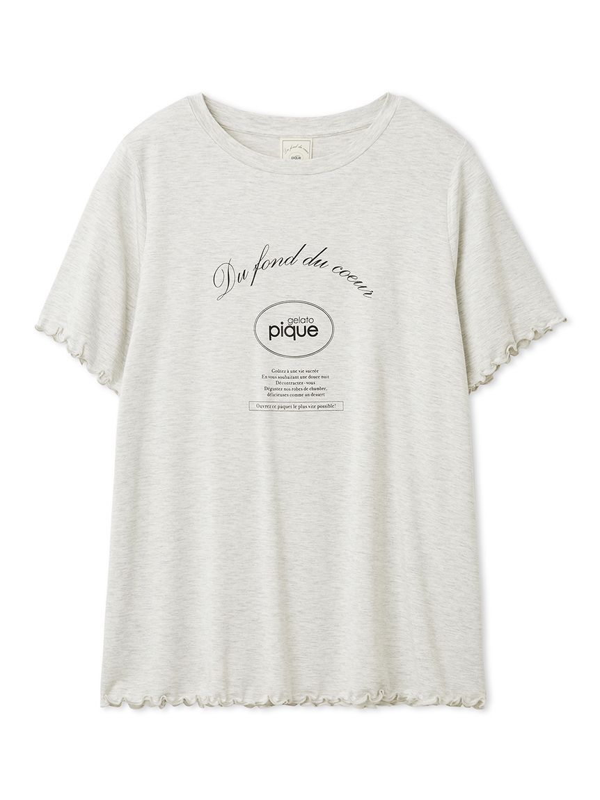 gelato pique「レーヨンロゴメローTシャツ」|ルームウェア|LGRY