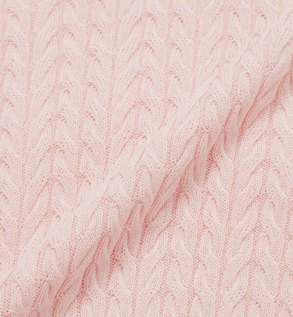 MACKINTOSH PHILOSOPHY「【WEB&一部店舗限定】バッキンガムベア ケーブルニットポロ」|ニット・セーター|