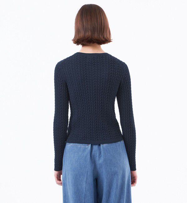 MACKINTOSH PHILOSOPHY「【WEB&一部店舗限定】バッキンガムベア ケーブルニットカーディガン」|ニット・セーター|