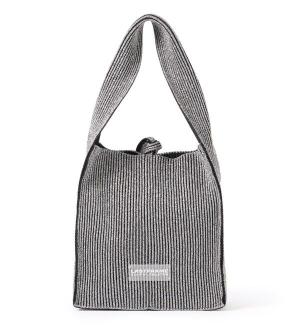  「【LASTFRAME/ラストフレーム】トートバッグ KYOTO METALLIC REVERSIBLE TASUKI TOTE SMALL L26113」|トートバッグ|D.SILVER/BLK