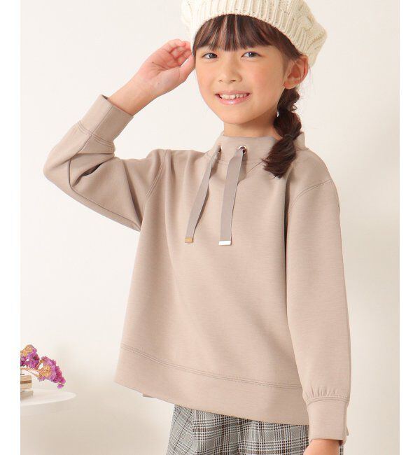 ikka kids「【親子おそろい】ダンボールスピンドルプルオーバー（120~160cm）」|Tシャツ・カットソー|ベージュ
