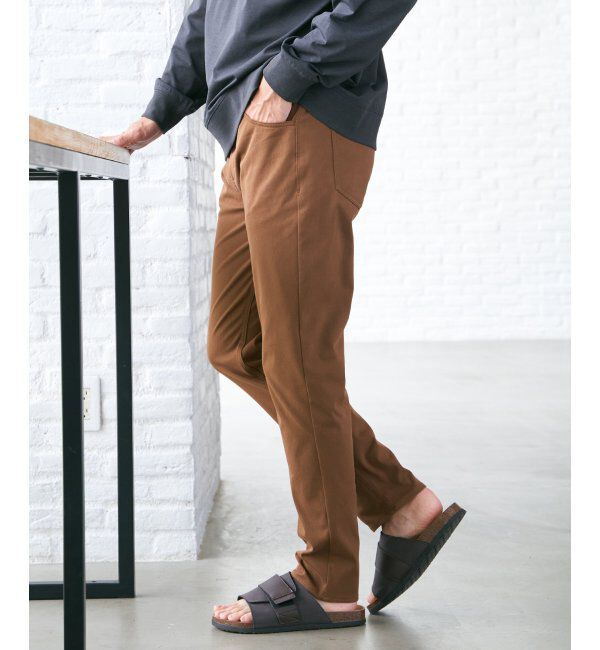 ikka「【雑誌MonoMax4月号掲載】GOKU楽パンツ EASY STRETCH 5ポケット」|その他|