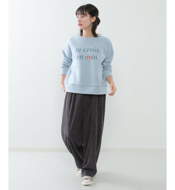 Lbc with Life「ロゴ刺繍裏起毛プルオーバー」|その他|