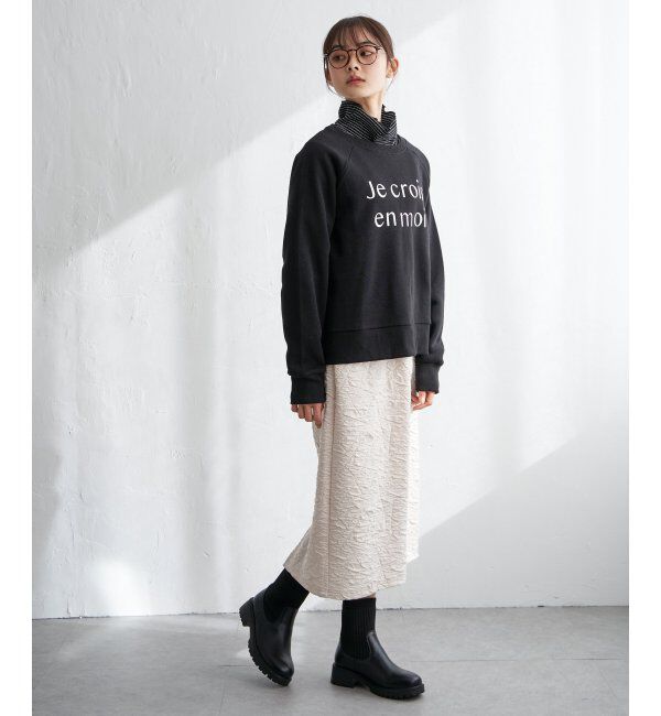 Lbc with Life「ロゴ刺繍裏起毛プルオーバー」|その他|