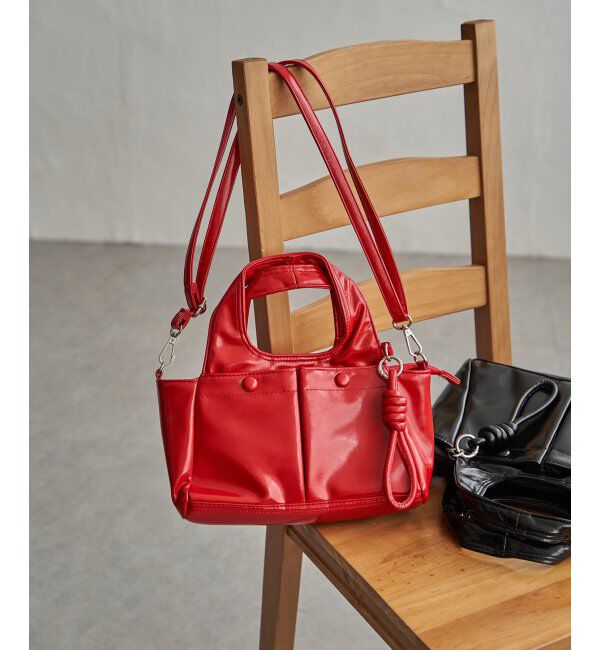 VENCE share style「マリリー2WAYバッグ」|その他|レッド