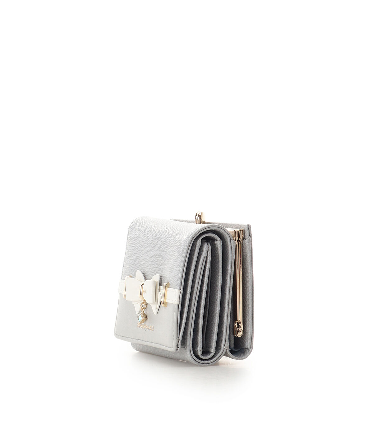 Samantha Vega「バイカラーアクセントリボン折財布」|財布|