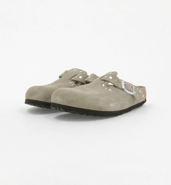 BEAUTY&YOUTH UNITED ARROWS「＜BIRKENSTOCK＞スエード ボストン リベット サンダル」|サンダル|