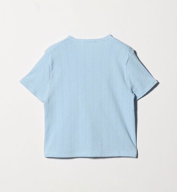 BEAUTY&YOUTH UNITED ARROWS「コットン パターンメッシュ ショートスリーブ カーディガン ウォッシャブル」|カーディガン|