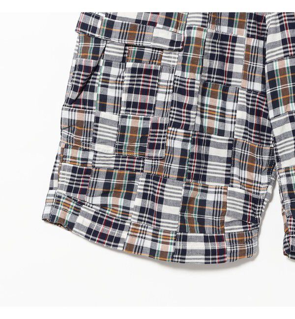 BEAMS PLUS「Beach 6 Pocket Shorts Patchwork Madras」|その他|