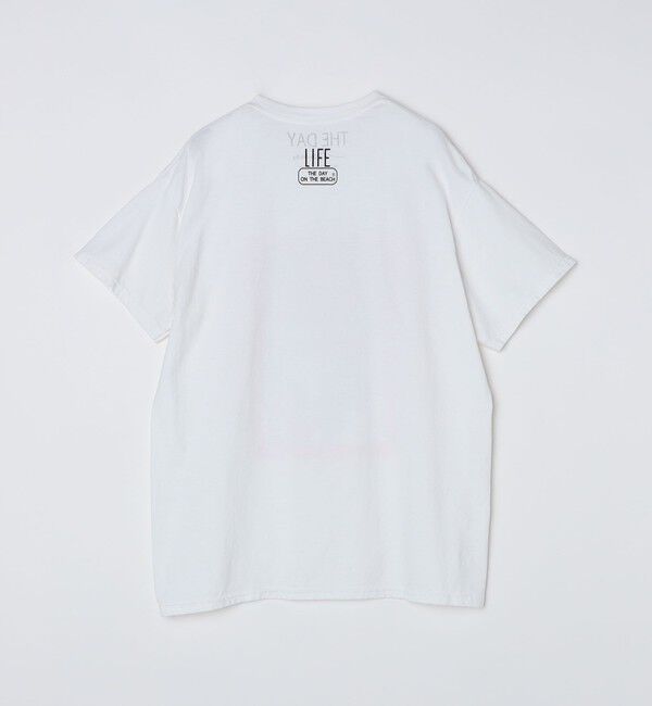 SHIPS「【SHIPS別注】THE DAY ON THE BEACH: フォト プリント Tシャツ」|Tシャツ・カットソー|