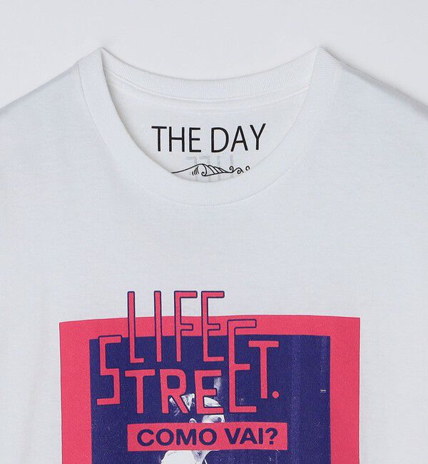 SHIPS「【SHIPS別注】THE DAY ON THE BEACH: フォト プリント Tシャツ」|Tシャツ・カットソー|