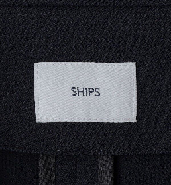 SHIPS「SHIPS:〈洗濯機可能〉ヴィンテージ ライク ナイロン ジャケット(セットアップ対応)」|テーラードジャケット|