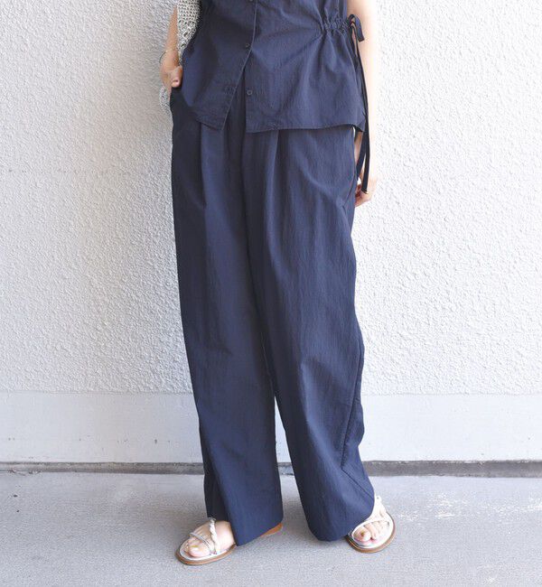 SHIPS Colors 「《予約》SHIPS Colors:〈接触冷感・UVカット・透湿〉ファンクション イージー パンツ◆」|その他|