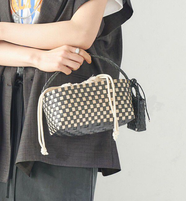 SHIPS for women「《予約》NHE: NAGANG mini」|かごバッグ|