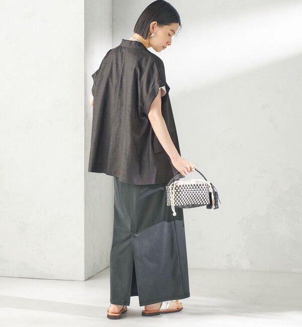 SHIPS for women「《予約》NHE: NAGANG mini」|かごバッグ|