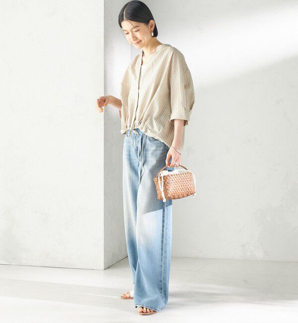 SHIPS for women「《予約》NHE: NAGANG mini」|かごバッグ|