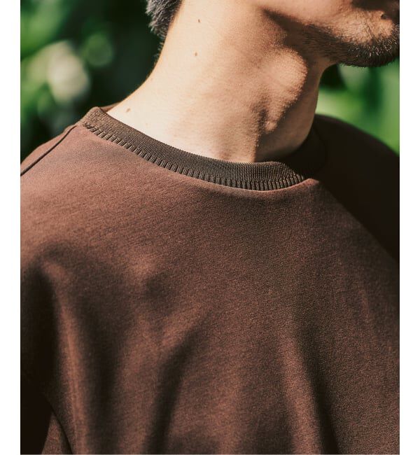 417 EDIFICE「ネックジャカード クールタッチTシャツ」|Tシャツ・カットソー|