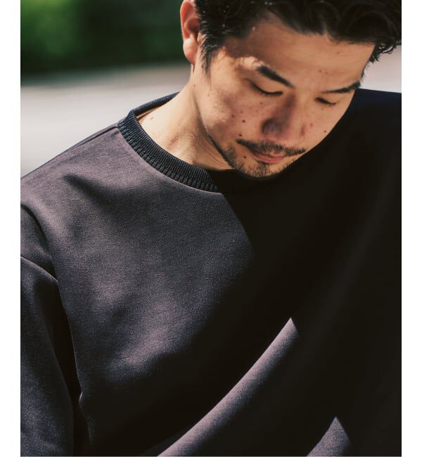 417 EDIFICE「ネックジャカード クールタッチTシャツ」|Tシャツ・カットソー|