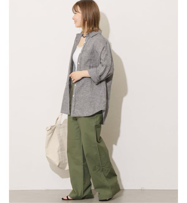 JOURNAL STANDARD relume「No.66フレンチリネンオーバーサイズシャツ」|シャツ・ブラウス|