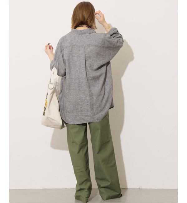 JOURNAL STANDARD relume「No.66フレンチリネンオーバーサイズシャツ」|シャツ・ブラウス|